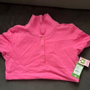 Lilly Pulitzer Polo Shirt - MEDIUM